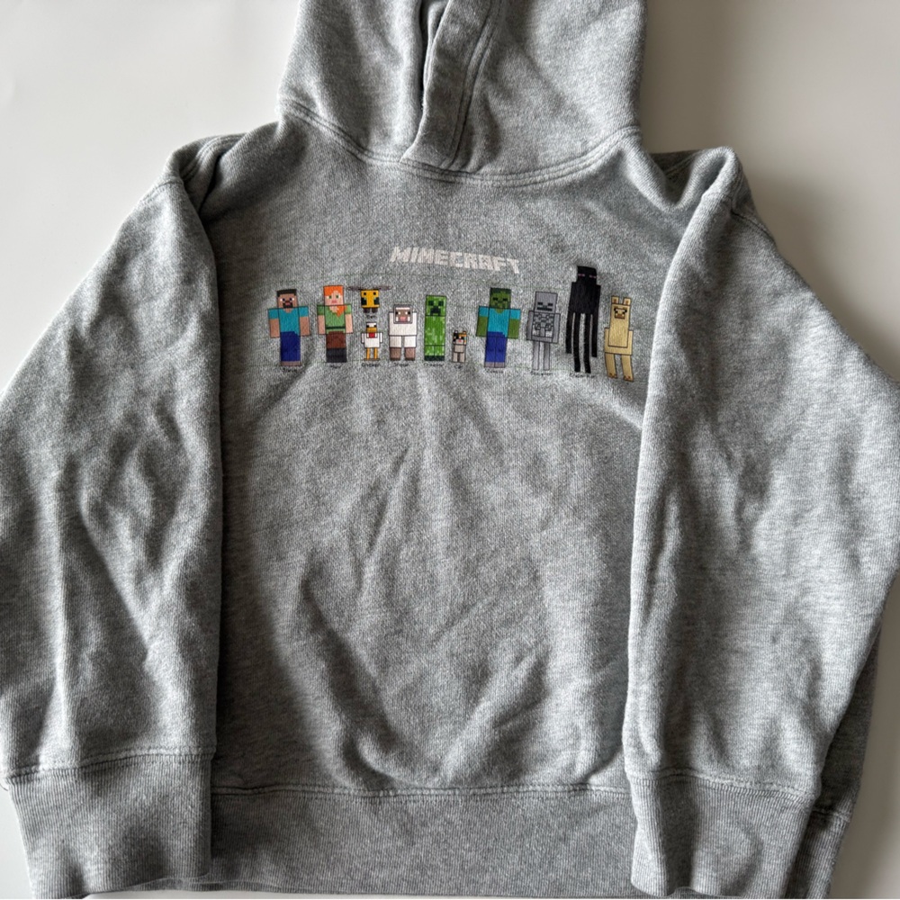 Uniqlo Minecraft Hoodie